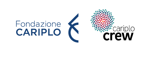 logo fondazione cariplo + crew
